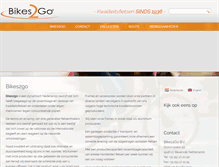 Tablet Screenshot of bikes2go.nl